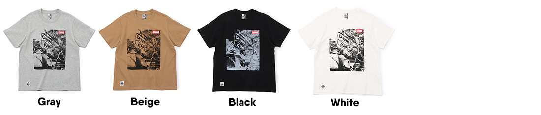 チャムスキャンプフォトTシャツ