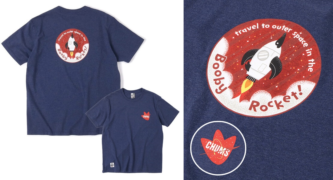 ブービーロケットTシャツ