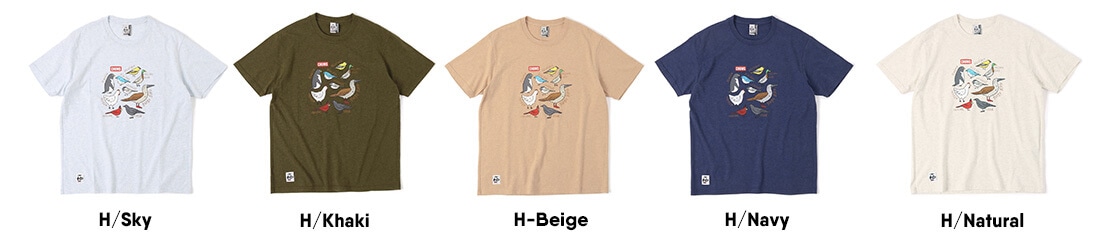 バードスピーシーズTシャツ