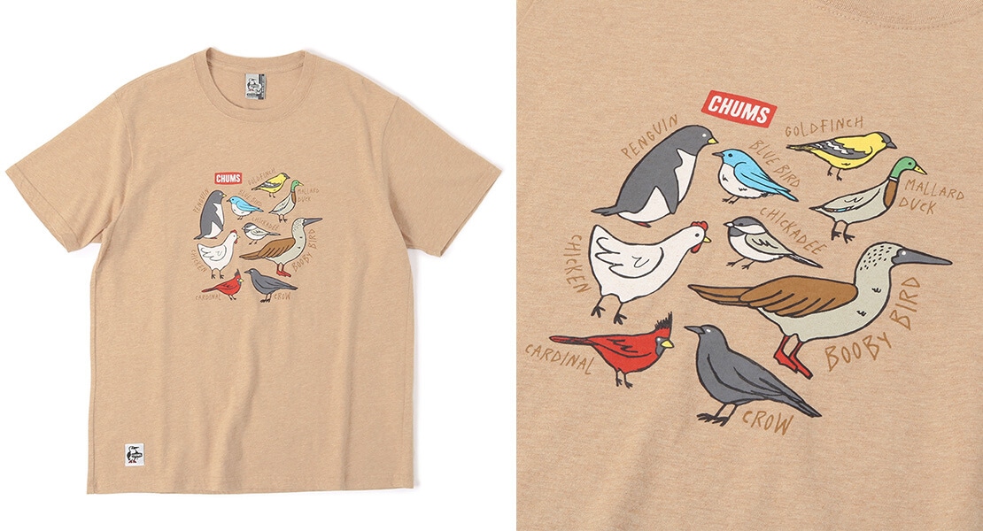 バードスピーシーズTシャツ