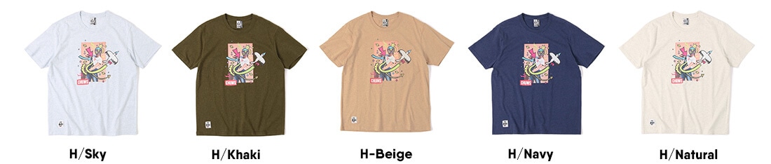 ブービーマスクグラフィティTシャツ