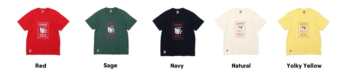 チャムステイクアウトTシャツ