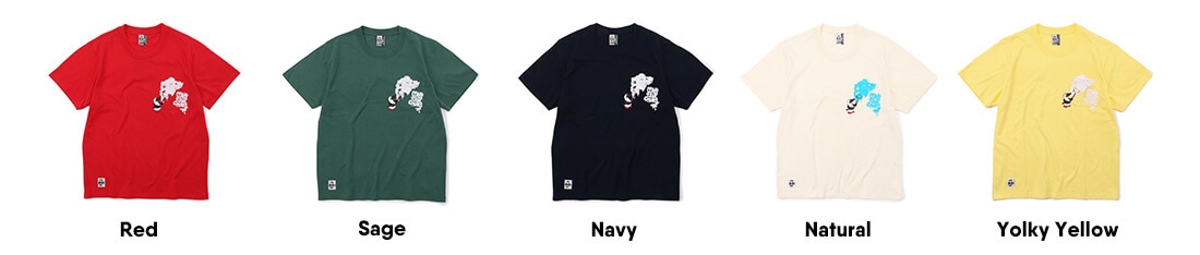 ブービーペインティングポケットTシャツ