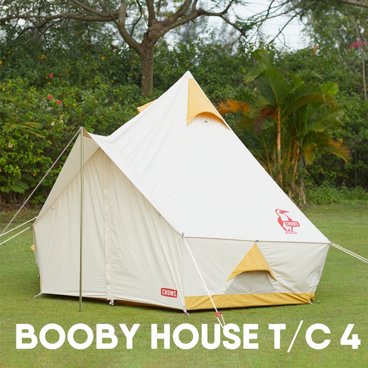 期間限定３０％ＯＦＦ！ チャムス BOOBY TEEPEE 2人用 イエロー ブルー