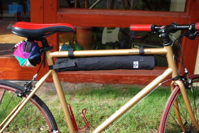 日本に チャムス トップチューブバッグ 自転車用 2個セット