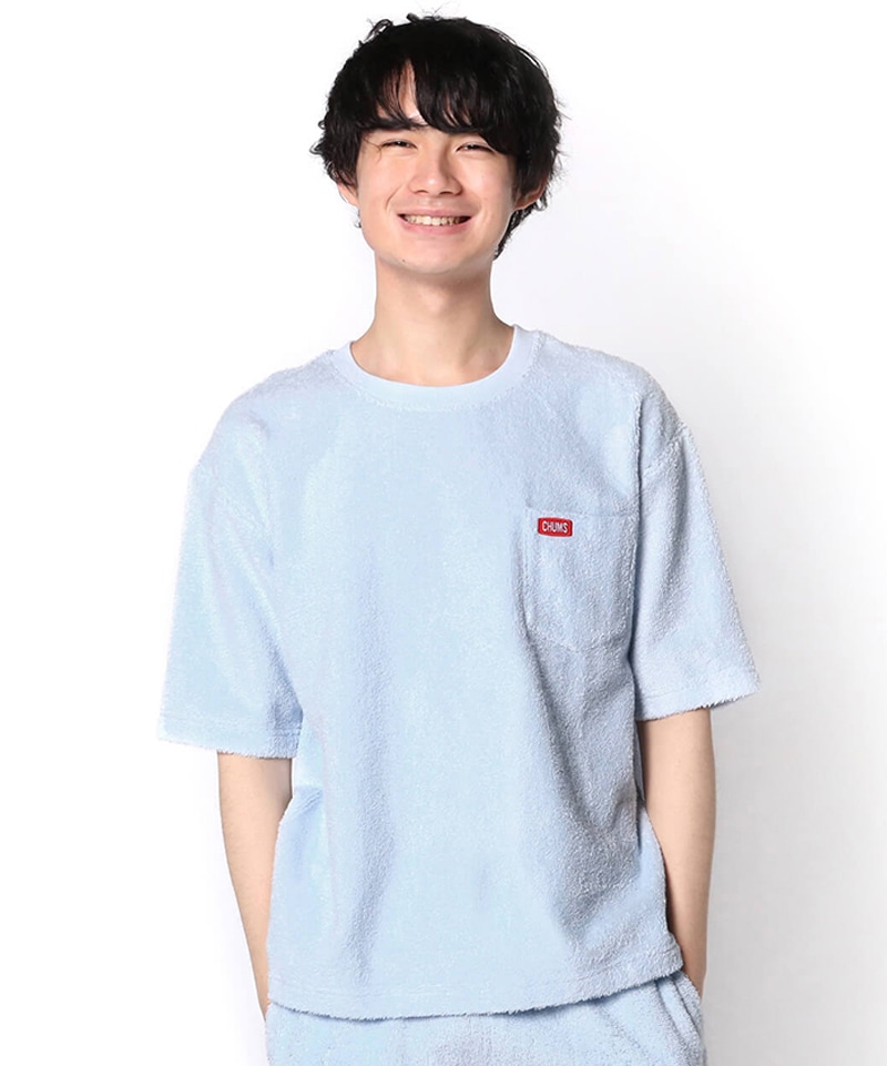 Pile T Shirt パイルtシャツ Tシャツ トップス M H Gray トップス Chums チャムス アウトドアファッション公式通販