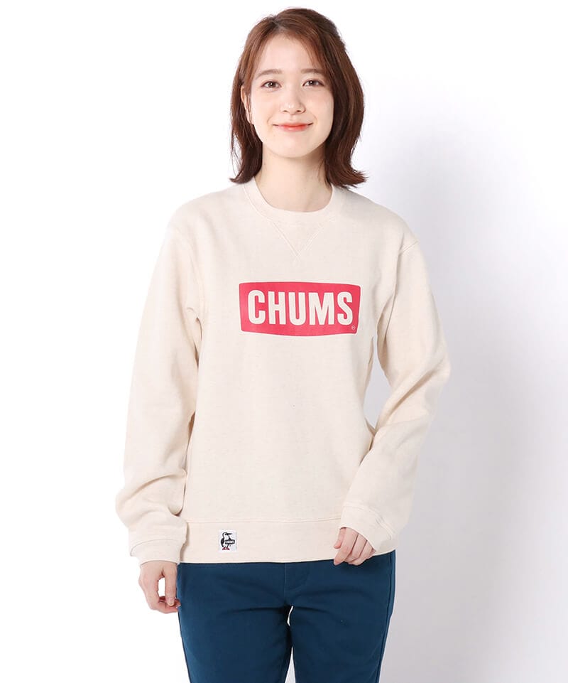 【デザイン】 CHUMSチャムス CHUMS Logo Crew Top チャムスロゴ クルートップ CH00-1299-N082