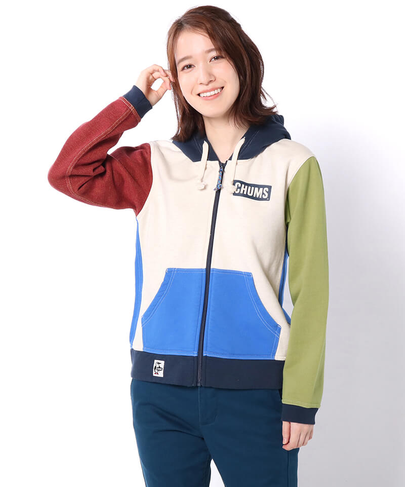 Chums Logo Zip Parka チャムスロゴジップパーカー トップス スウェット M H Natural トップス Chums チャムス アウトドアファッション公式通販 Chums Logo Zip Parka チャムスロゴジップパーカー トップス スウェット M H Natural トップス Chums チャムス アウトドアファッション公式通販