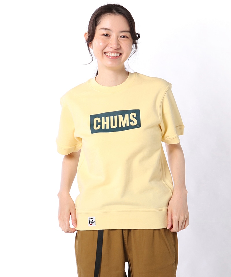 S/S CHUMS Logo Crew Top(ショートスリーブチャムスロゴクルートップ(トップス/スウェット))