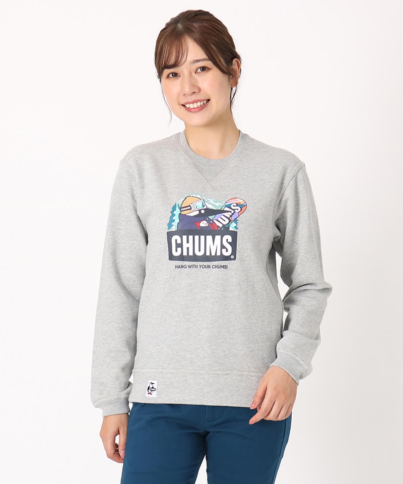 Snowboading Booby Crew Top/スノーボーディングブービークルートップ(トップス/スウェット)(M Navy): トップス| CHUMS(チャムス)|アウトドアファッション公式通販