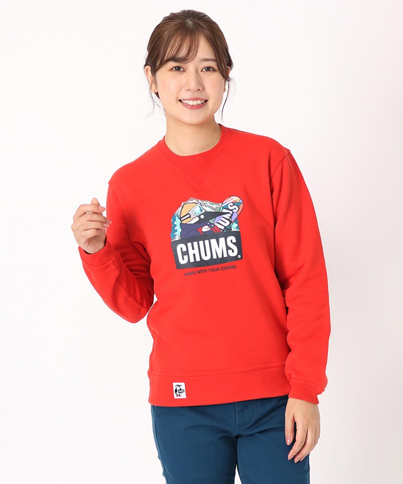 全国無料 CHUMSチャムス Skiing Booby Crew Top スキーング ブービー クルートップ CH00-1300-K047  トレッキング アウトドア スウェット JET BLACK 送料無料 スポーツオーソリティ PayPayモール店 通販 PayPayモール 