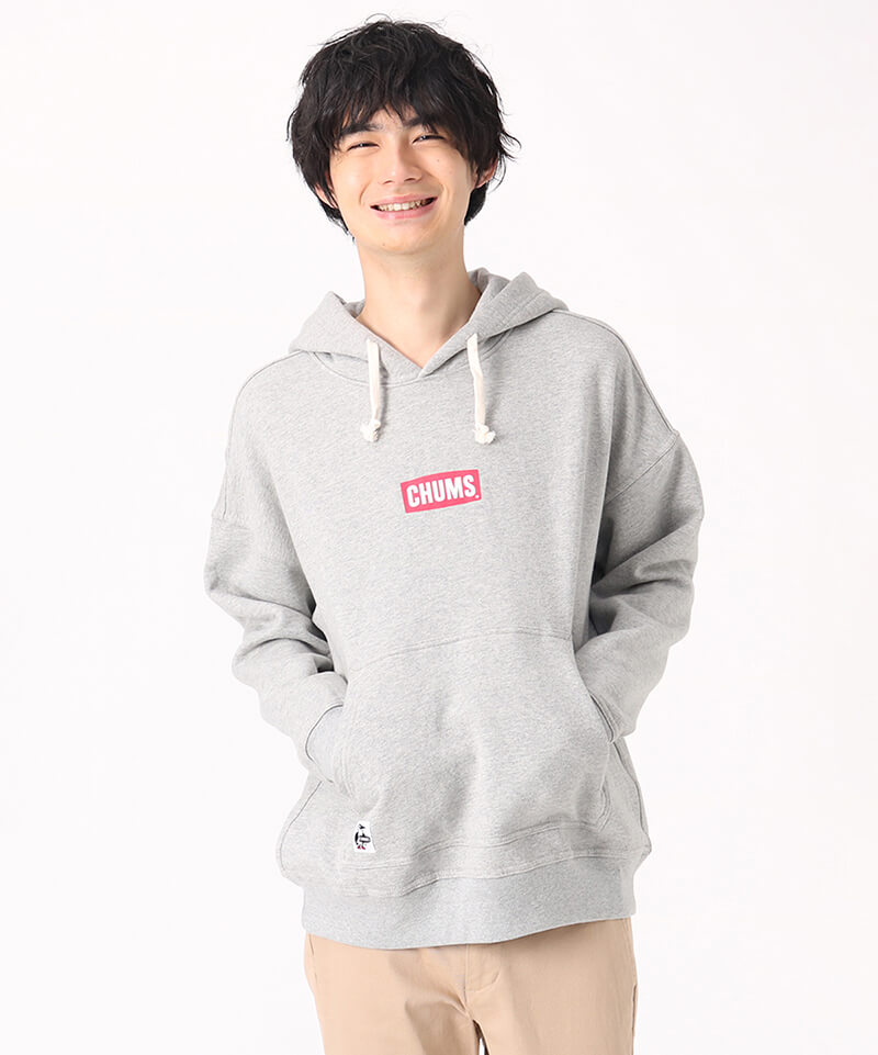 Oversized Mini CHUMS Logo Pullover  Parka/オーバーサイズドミニチャムスロゴプルオーバーパーカー(トップス/スウェット)