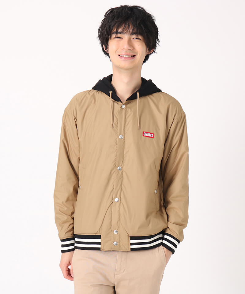 CHUMS Logo Stadium Hoodie/チャムスロゴスタジアムフーディ（ジャケット/アウター）(M Navy): ジャケット｜アウター| CHUMS(チャムス)|アウトドアファッション公式通販
