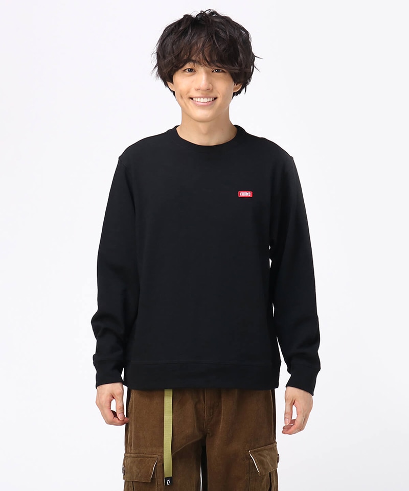 Keystone Sweat Crew Top/キーストーンスウェットクルートップ(トップス｜スウェット)(M Black): トップス|CHUMS( チャムス)|アウトドアファッション公式通販