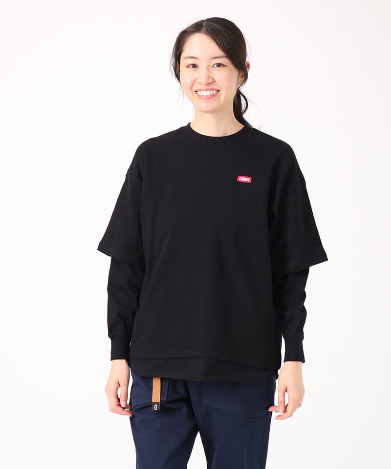 Keystone Oversized Layered L/S T-Shirt/キーストーンオーバーサイズ