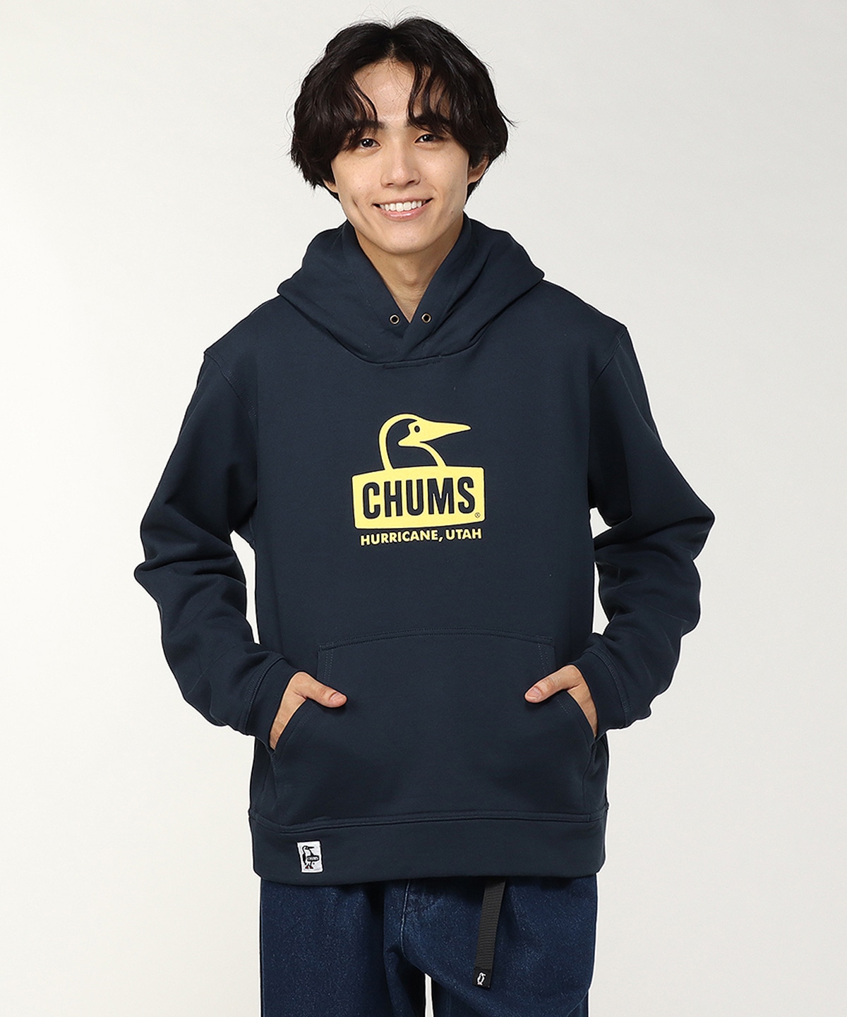 CHUMS チャムス パーカー NVY 2XL CH00-1419