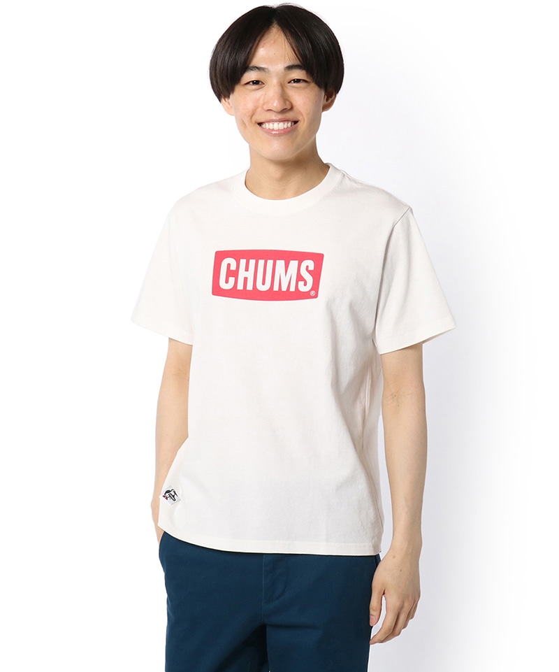 CHUMS Logo T-Shirt/チャムスロゴTシャツ(トップス/Tシャツ)(M Teal Blue): トップス|CHUMS(チャムス)| アウトドアファッション公式通販