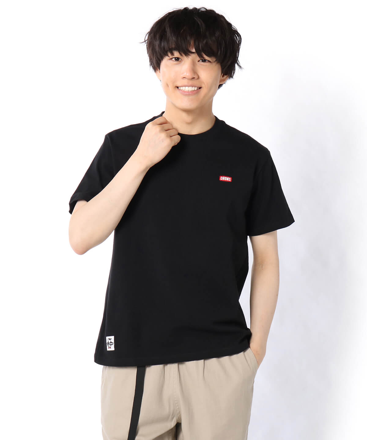 Booby Logo T Shirt ブービーロゴtシャツ トップス Tシャツ M Yellow Haze トップス Chums チャムス アウトドアファッション公式通販