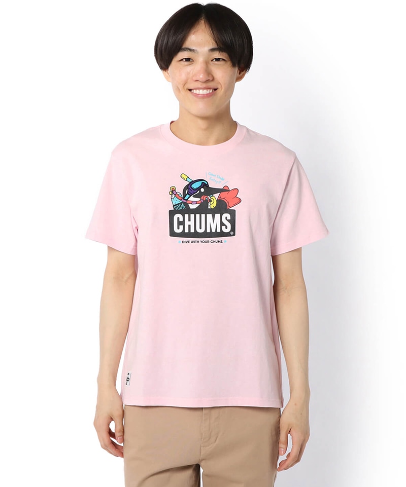 Scuba Diving Booby T Shirt スキューバダイビングブービーtシャツ トップス Tシャツ M Pink トップス Chums チャムス アウトドアファッション公式通販 Scuba Diving Booby T Shirt スキューバダイビングブービーtシャツ トップス Tシャツ M Pink トップス Chums チャムス アウトドアファッション公式通販