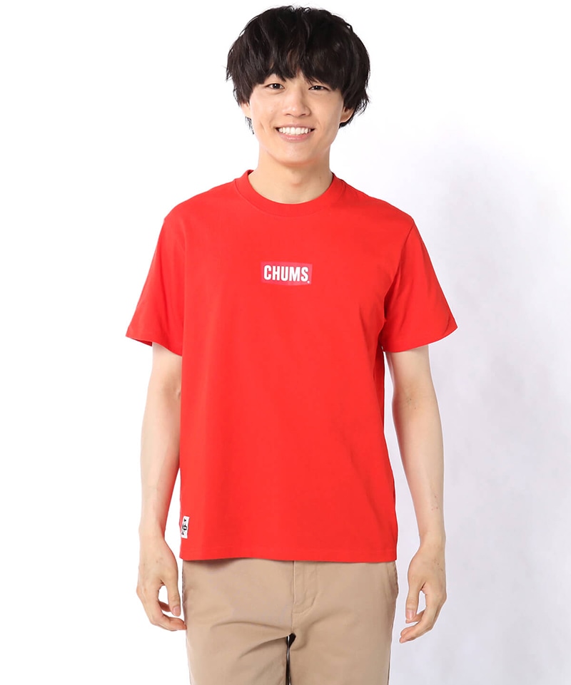 Mini CHUMS Logo T-Shirt/ミニチャムスロゴTシャツ(トップス/Tシャツ)(M Ocean-Dye): トップス|CHUMS( チャムス)|アウトドアファッション公式通販