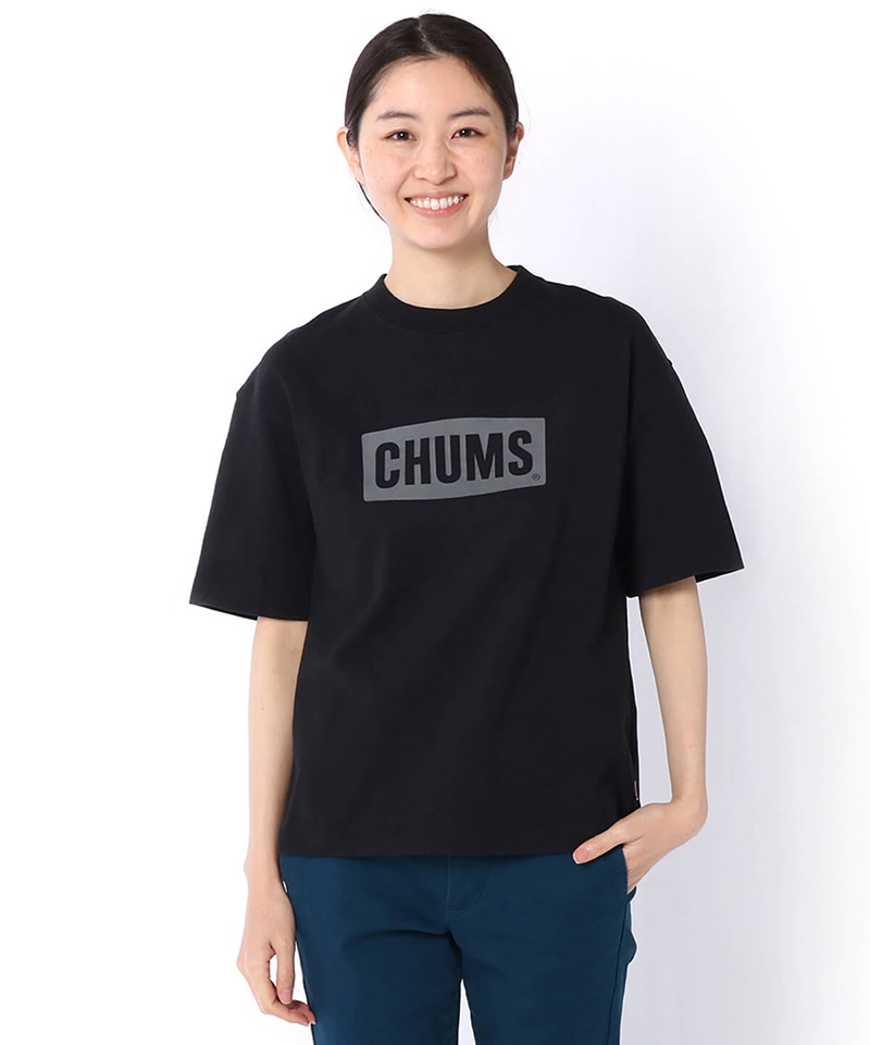 Heavy Weight Chums Logo T Shirt ヘビーウエイトチャムスロゴtシャツ トップス Tシャツ M Khaki トップス Chums チャムス アウトドアファッション公式通販