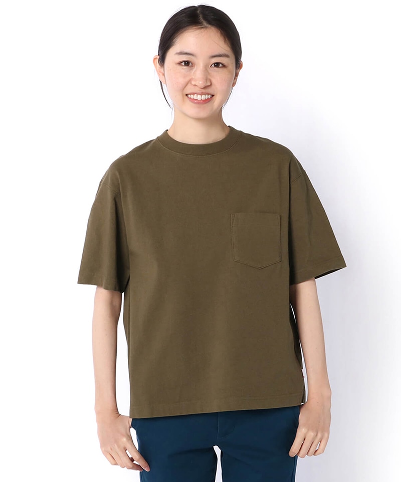 Heavy Weight Pocket T Shirt ヘビーウエイトポケットtシャツ トップス Tシャツ M Beige トップス Chums チャムス アウトドアファッション公式通販