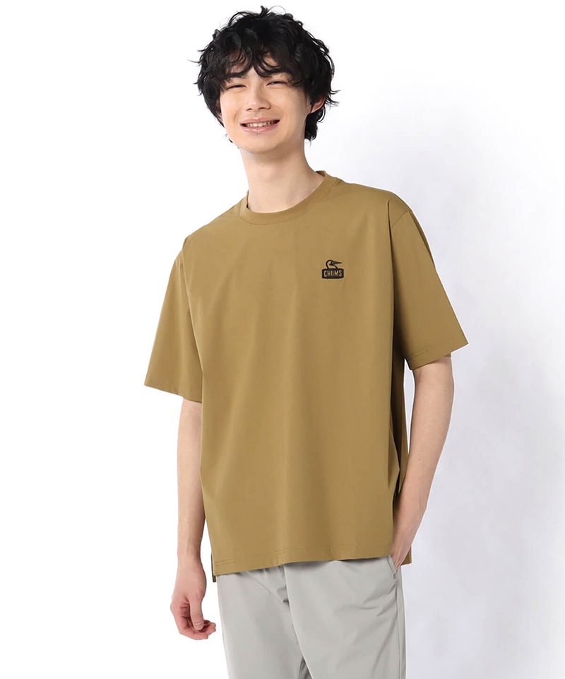 Airtrail Stretch Chums T Shirt エアトレイルストレッチチャムスtシャツ トップス Tシャツ M Brown トップス Chums チャムス アウトドアファッション公式通販