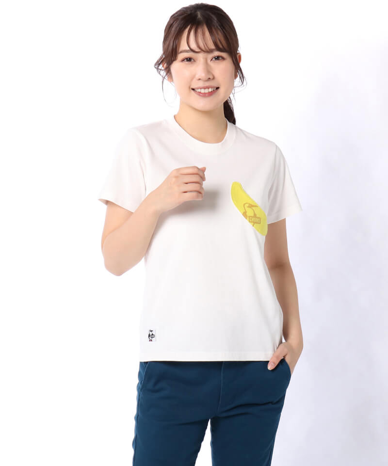 Fruity Pocket T Sweat/【限定】フルーティーポケットTスウェット（トップス/Tシャツ）(M Banana):  トップス|CHUMS(チャムス)|アウトドアファッション公式通販