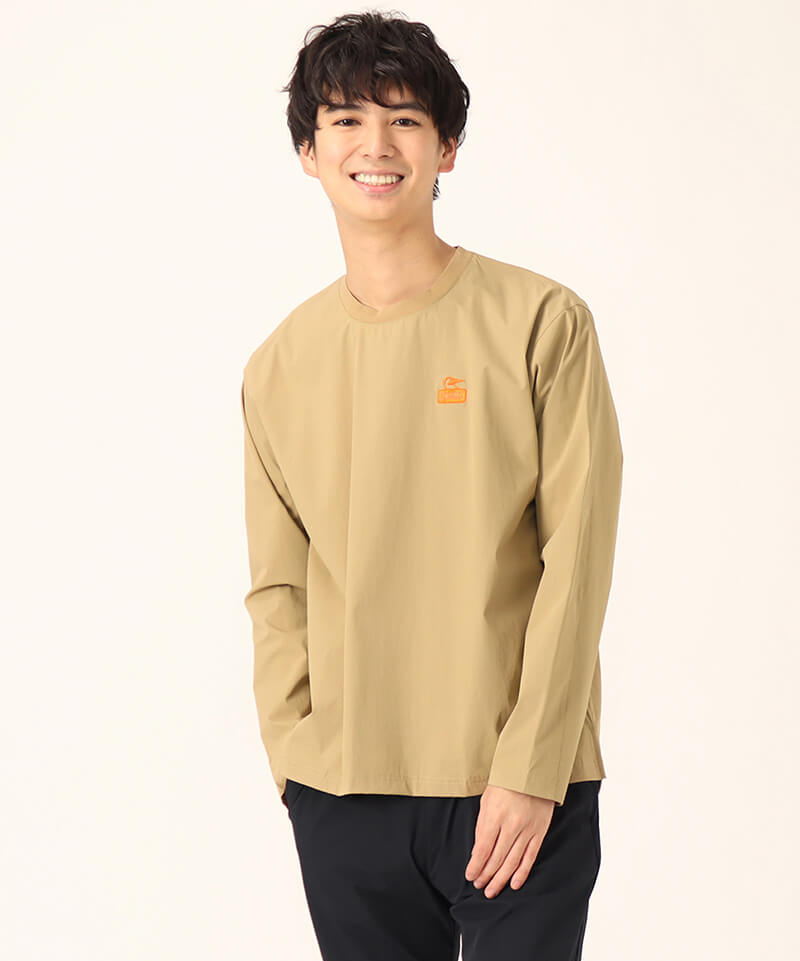 エアトレイルストレッチチャムスロングスリーブTシャツ