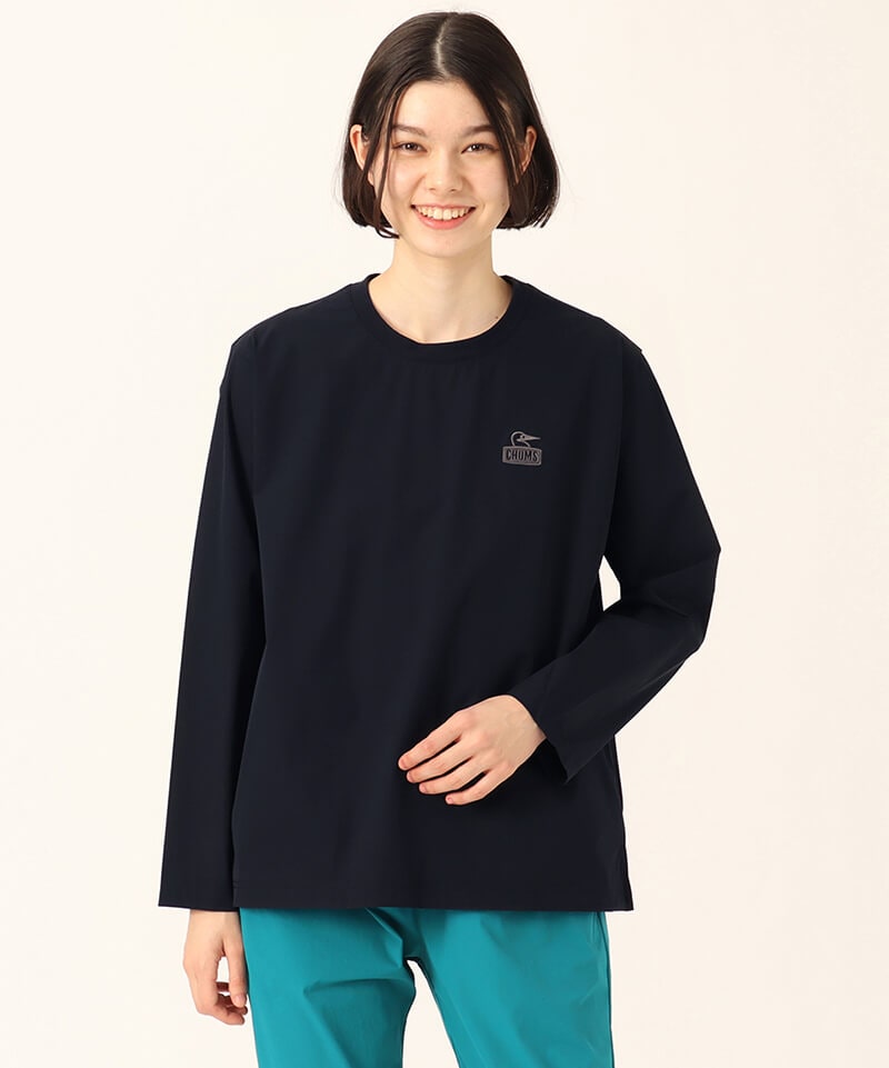 女性 | エアトレイルストレッチチャムスロングスリーブTシャツ