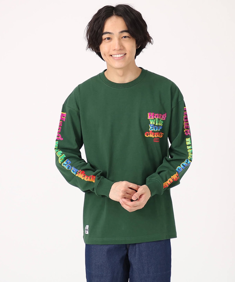 Oversized HWYC L/S T-Shirt/オーバーサイズドHWYCロングスリーブT