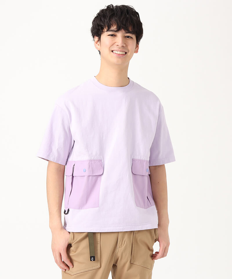 ヘビーウエイトサイドポケットTシャツ
