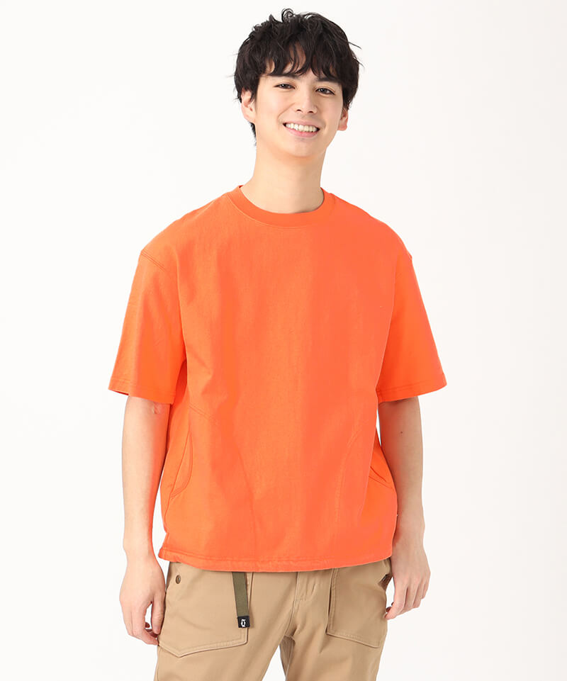 Heavy Weight Drawcord Hem T-Shirt/ヘビーウエイトドローコードヘムT