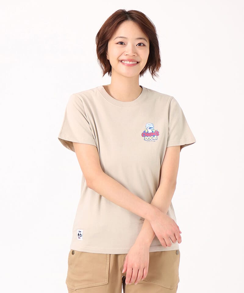 CHUMS Soda T-Shirt(チャムスソーダTシャツ(トップス/Tシャツ))