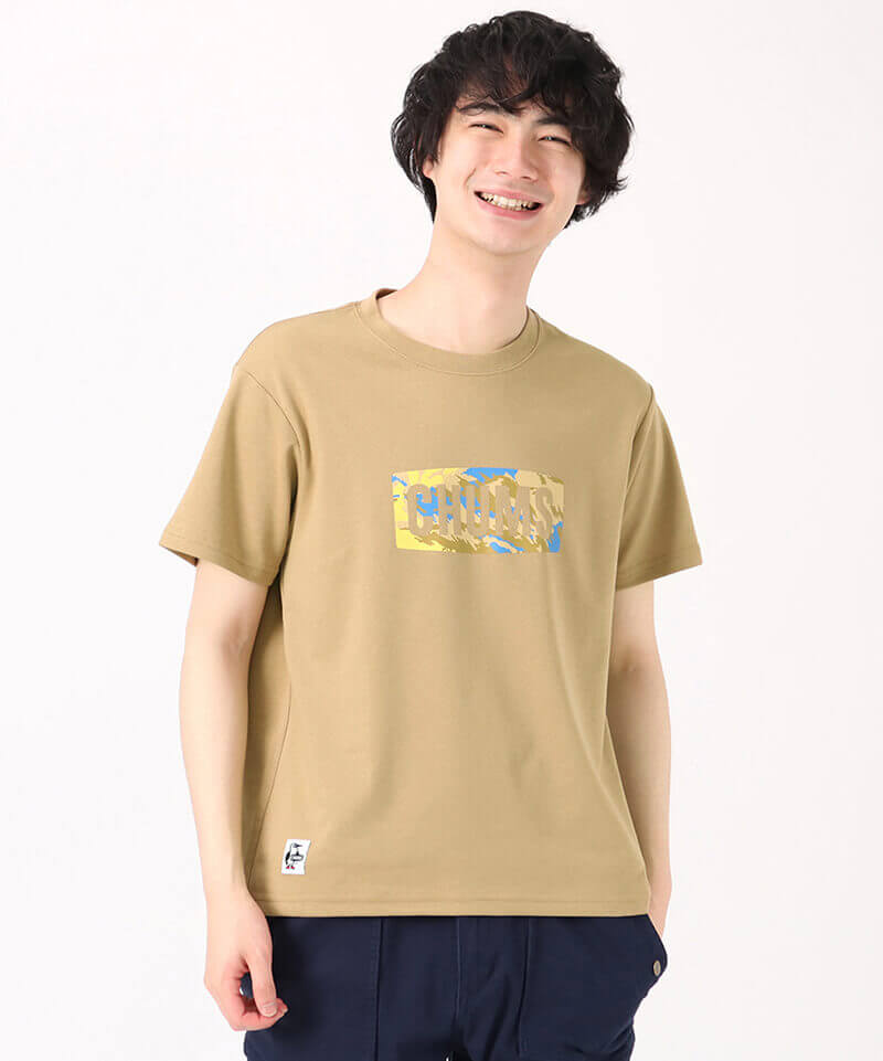 CHUMS ジョイアートTシャツ Lサイズ