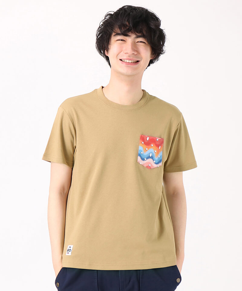 Stars and Stripes Pocket T-Shirt(スターズアンドストライプスTシャツ(トップス/Tシャツ))