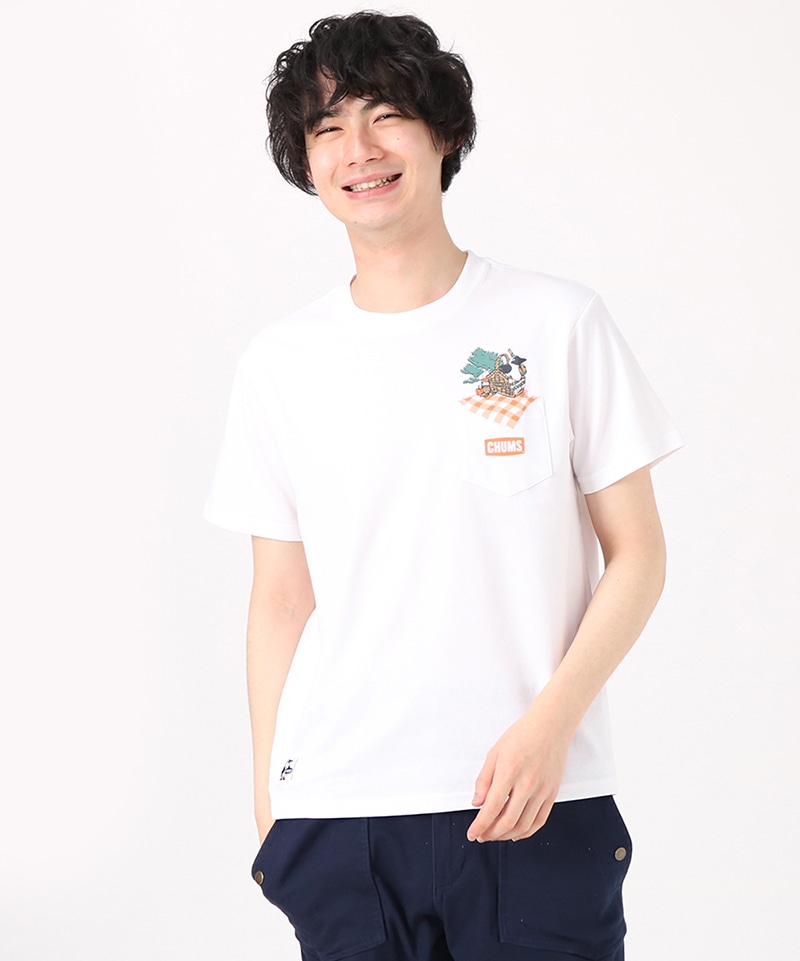 新品 CHUMS Pocket Tシャツ チャムス bam