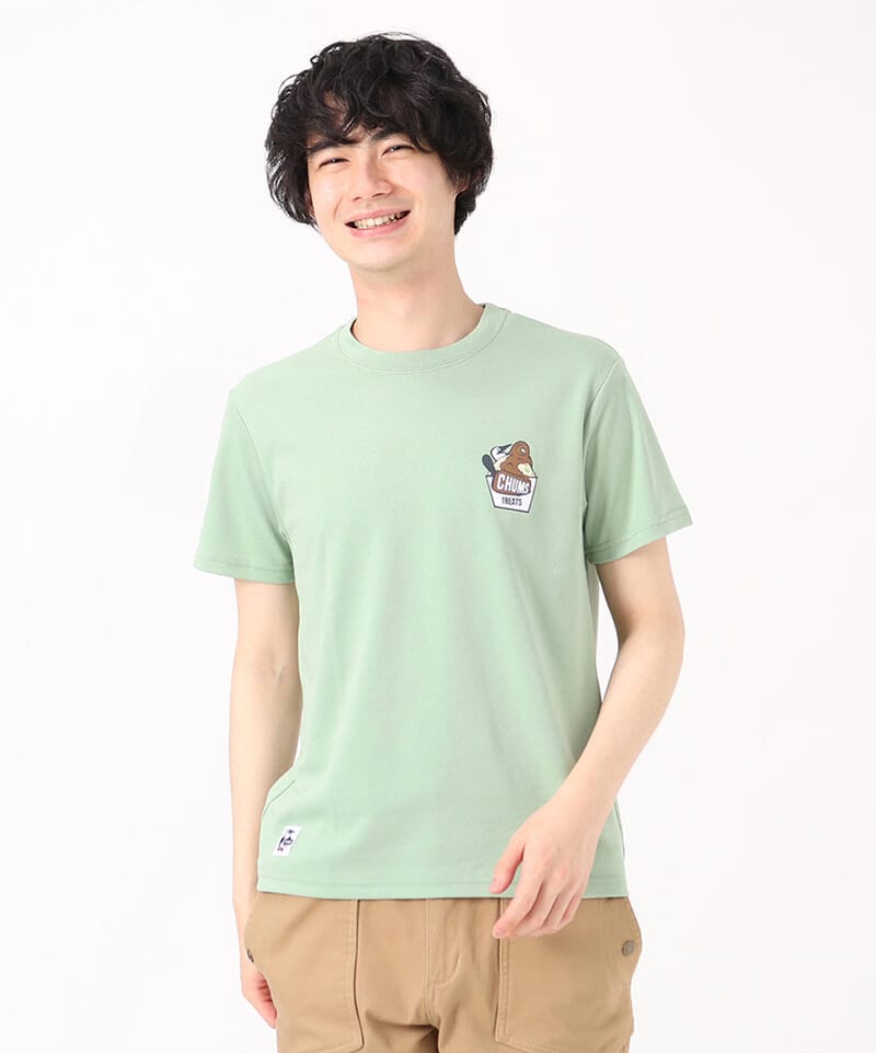 CHUMS Ice Cream Shop T-Shirt(チャムスアイスクリームショップTシャツ(トップス/Tシャツ))