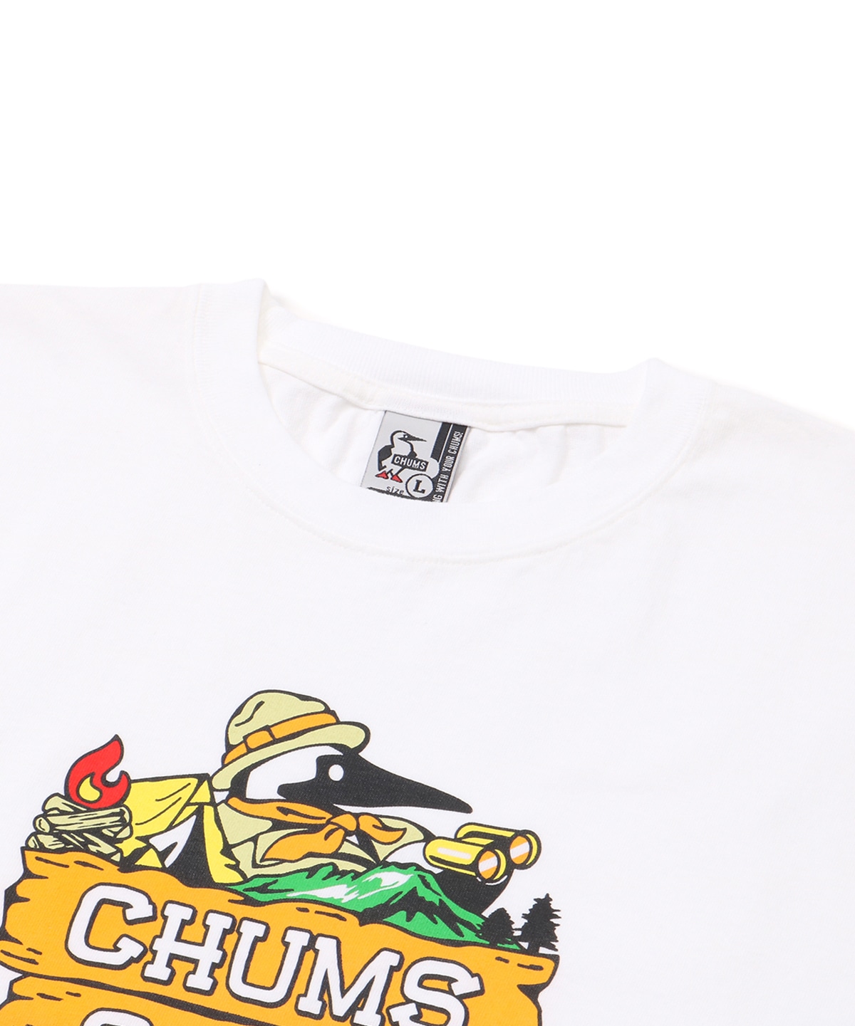 CHUMS CAMP 2022 T-Shirt(【限定】チャムスキャンプ2022Tシャツ(トップス/Tシャツ))