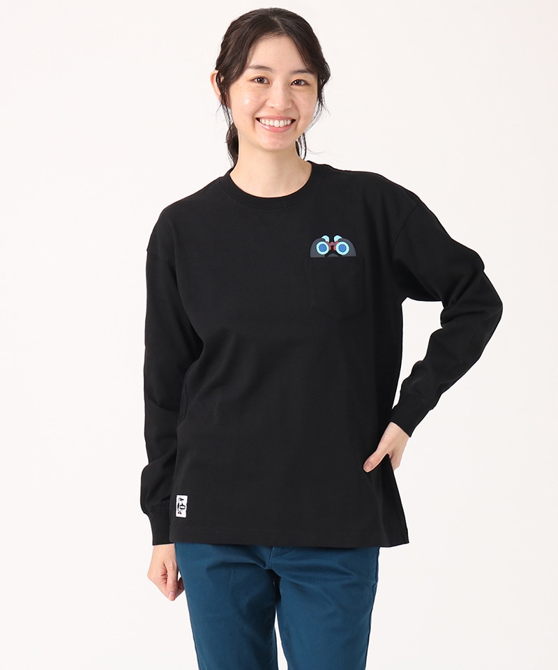 SAYORI WADA Oversized I SEE YOU L/S T-Shirt/サヨリワダオーバー 
