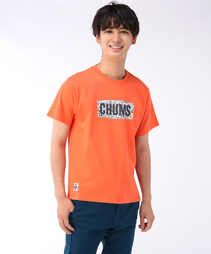 CHUMS Logo BBQ T-Shirt(チャムスロゴバーベキューTシャツ(トップス/Tシャツ))