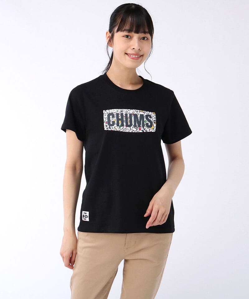 CHUMS Logo BBQ T-Shirt(チャムスロゴバーベキューTシャツ(トップス/Tシャツ))