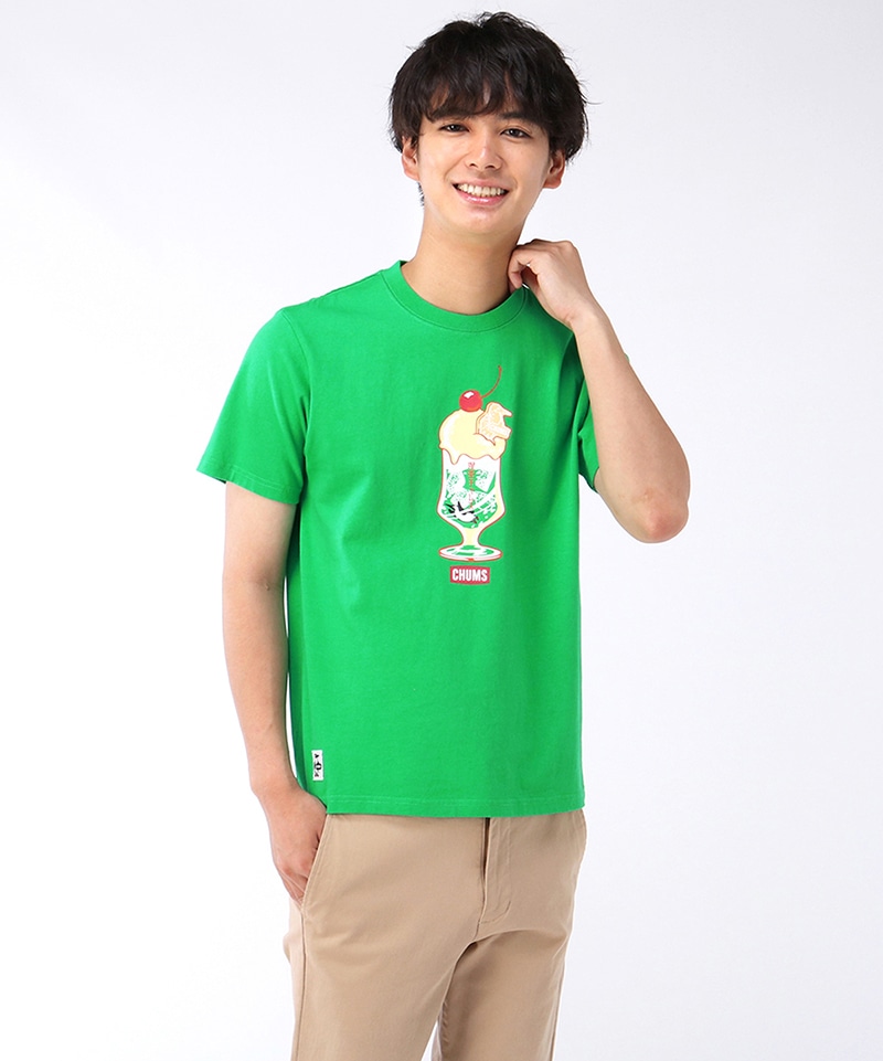 CHUMS Melon Soda Float T-Shirt(チャムスメロンソーダフロートTシャツ(トップス/Tシャツ))
