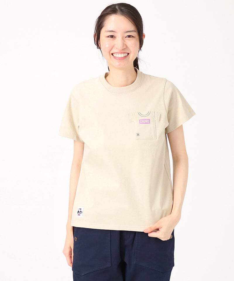 新品　SALE CHUMS Chumloha Pocket Tシャツ　チャムス