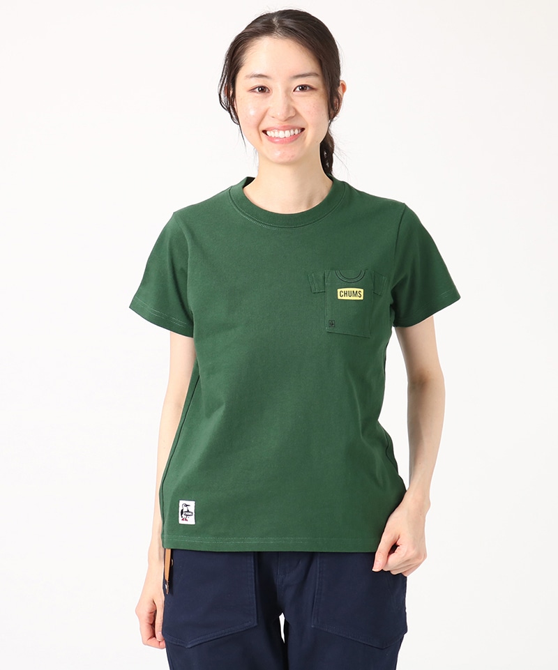 新品 CHUMS Pocket Tシャツ チャムス bam