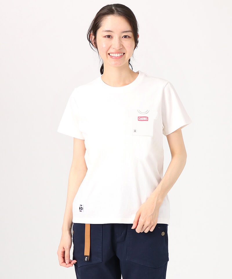 新品 CHUMS Pocket Tシャツ チャムス bam