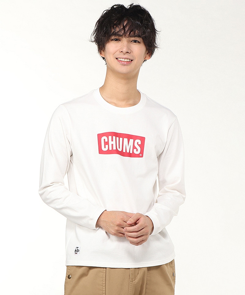 CHUMS Logo L/S T-Shirt/チャムスロゴロングスリーブTシャツ(ロンT