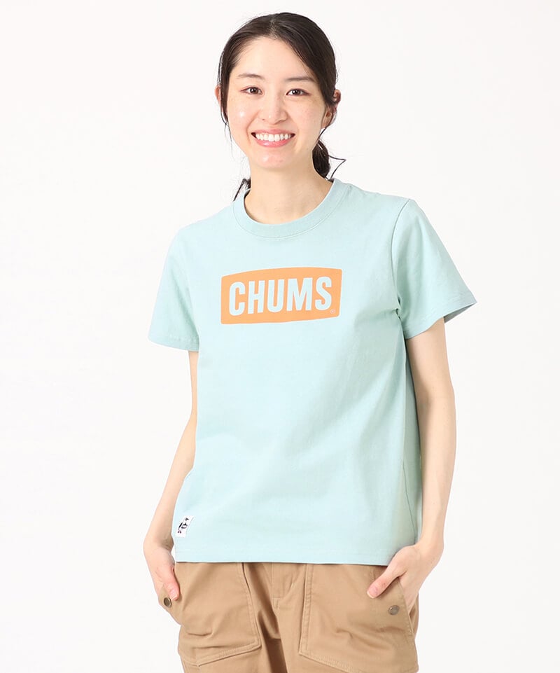 CHUMS Logo T-Shirt/チャムスロゴTシャツ(トップス/半袖Tシャツ)(M Dark Green): トップス CHUMS(チャムス)|アウトドアファッション公式通販