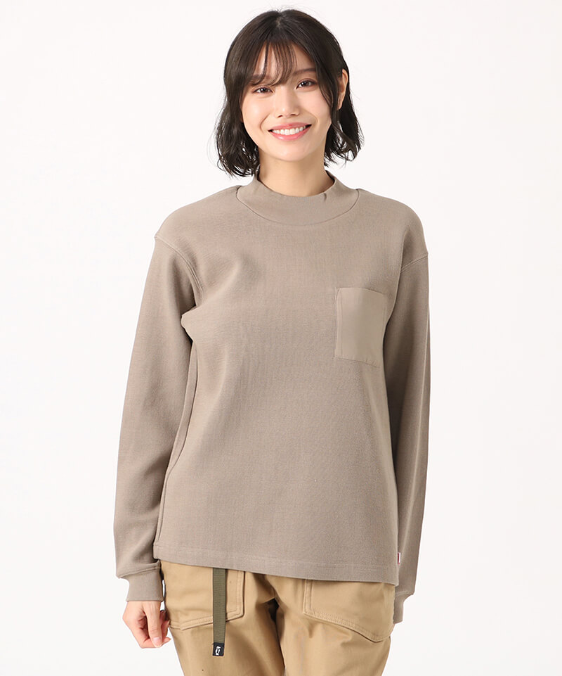 Torrey Mock Neck/トーリーモックネック(パーカー｜スウェット)(M Dark Green): トップスCHUMS(チャムス ...