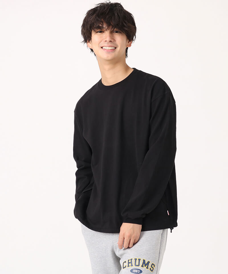 【FEAR OF GOD】ロングTシャツ L ブラック 【essentials】